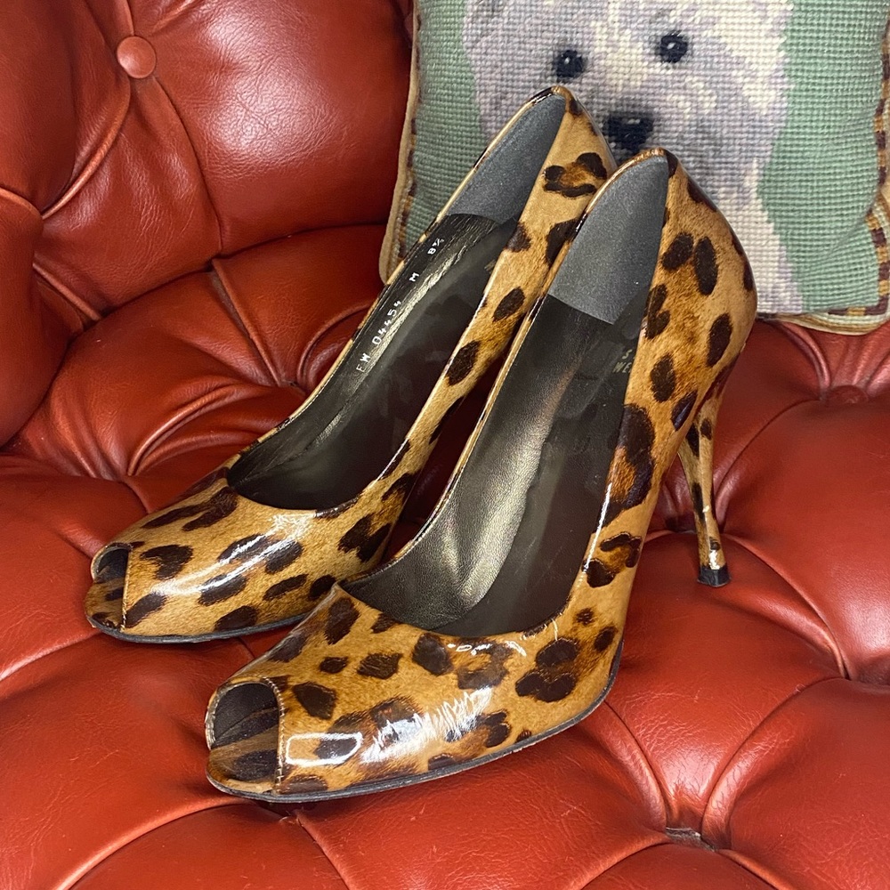 Stuart Weitzman Cheetah heels